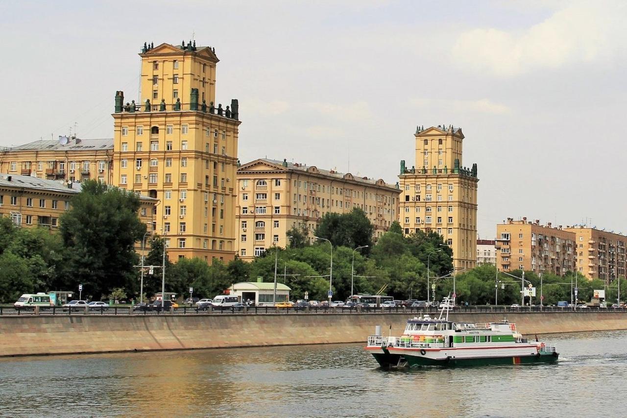 Luxe Apartment On Berezhkovskaya Embankment Moskau Exterior foto